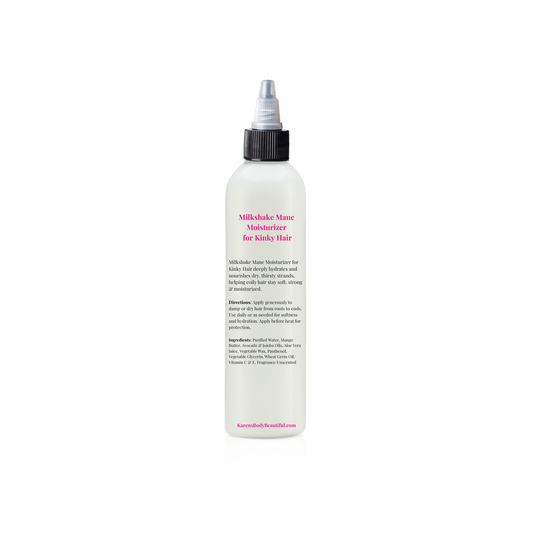 Milkshake Mane Moisturizer for Kinky Hair, 8.5 oz.