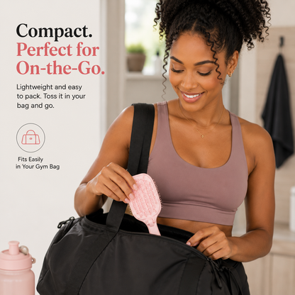 ⭐️⭐️⭐️⭐️⭐️ The Hair-Be Gone™ Self-Cleaning Brush | One-Click Hair Removal Detangling Brush