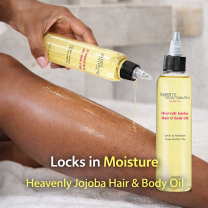 Heavenly Jojoba Hair & Body Oil, 3.3 oz.