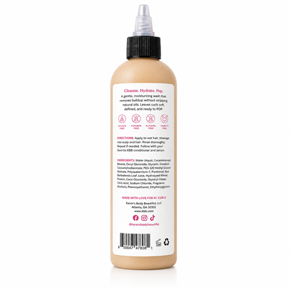 Wash ‘n Go Curl Pop Definer for 4C / Kinky Hair- 8.5 oz.