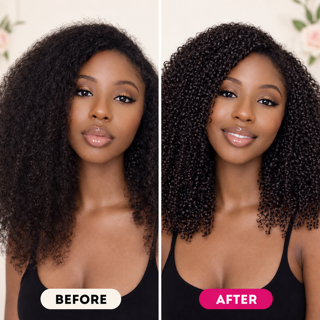 Wash ‘n Go Curl Pop Definer for 4C / Kinky Hair- 6 oz