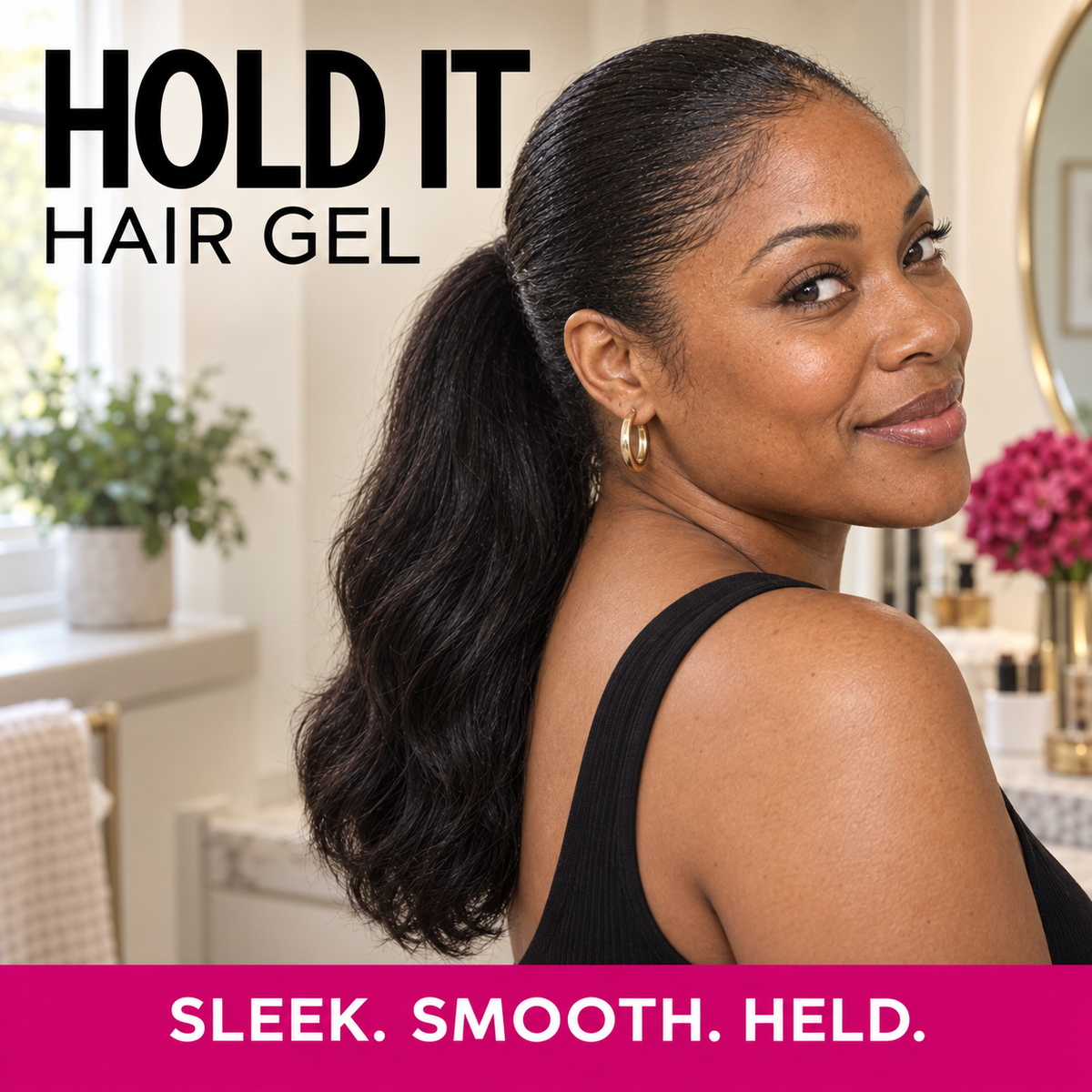 Hold It Hair Gel, 6 oz.