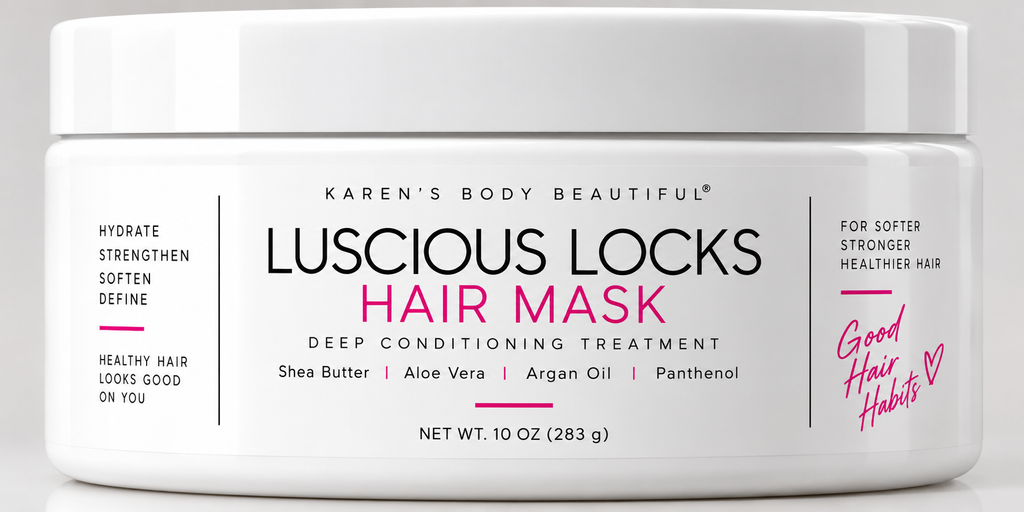 Deep Conditioning Luscious Locks Hair Mask for Dry Natural Hair | Karen's Body Beautiful