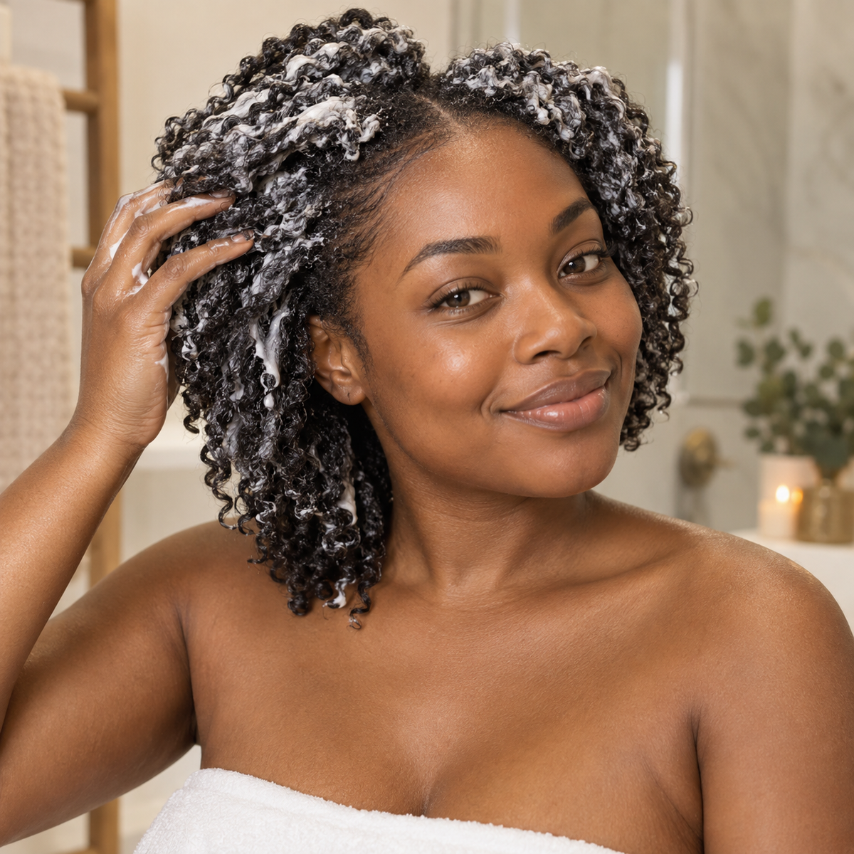 Deep Conditioning Luscious Locks Hair Mask for Dry Natural Hair | Karen's Body Beautiful