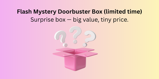 Flash Mystery Doorbuster Box (limited time)
