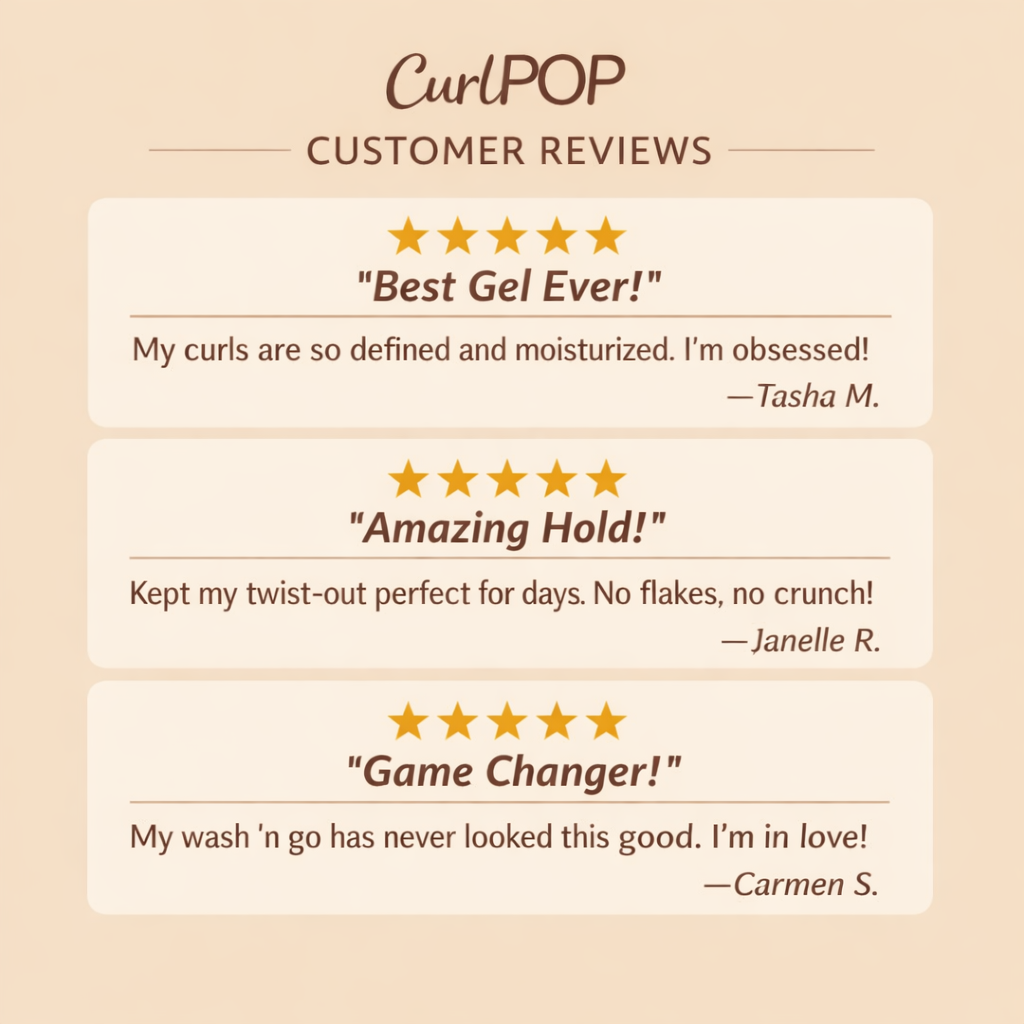 Wash ‘n Go Curl Pop Definer for 4C / Kinky Hair- 8.5 oz.