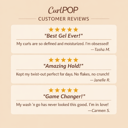 Wash ‘n Go Curl Pop Definer for 4C / Kinky Hair- 8.5 oz.