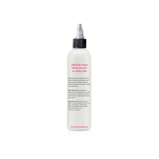 Milkshake Mane Moisturizer for 4C / Kinky Hair, 8.5 oz.